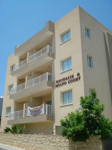 Ferienwohnung Melpo Court Geroskipou Exterior foto
